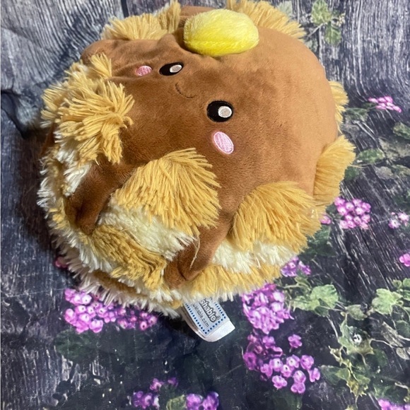 Retired 2018 Squishable Mini Comfort Food Stacked Pancakes with Butter Plush - Picture 4 of 10